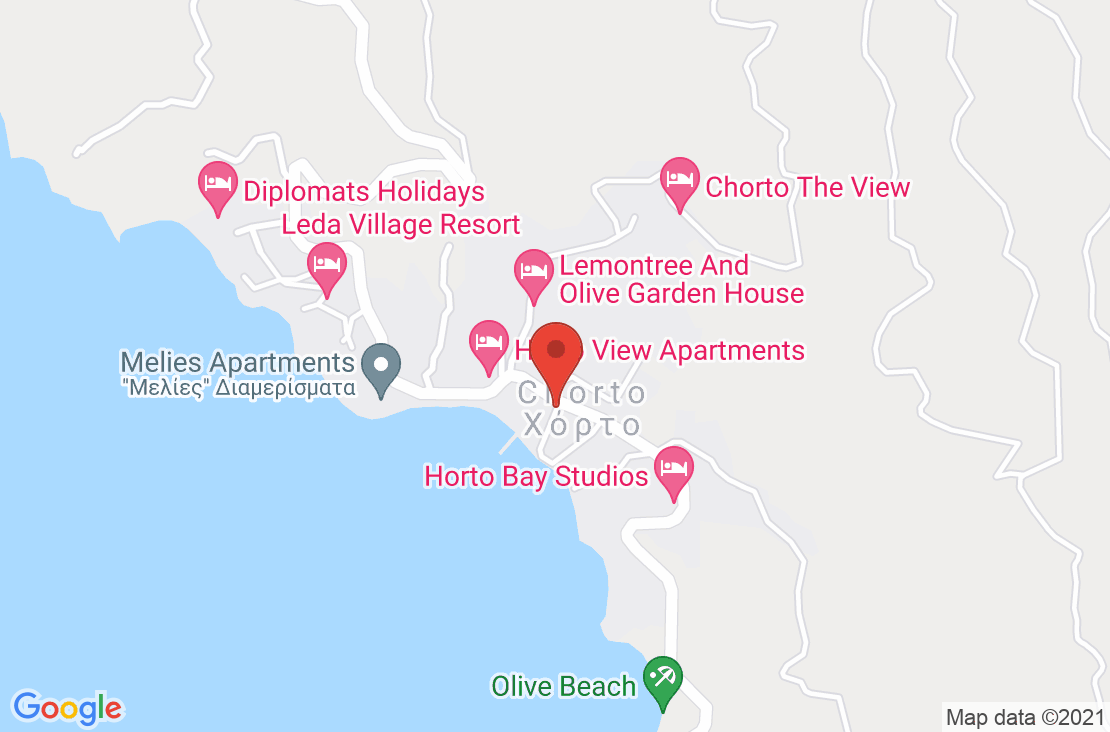 Разположение на Leda Village Resort на картата