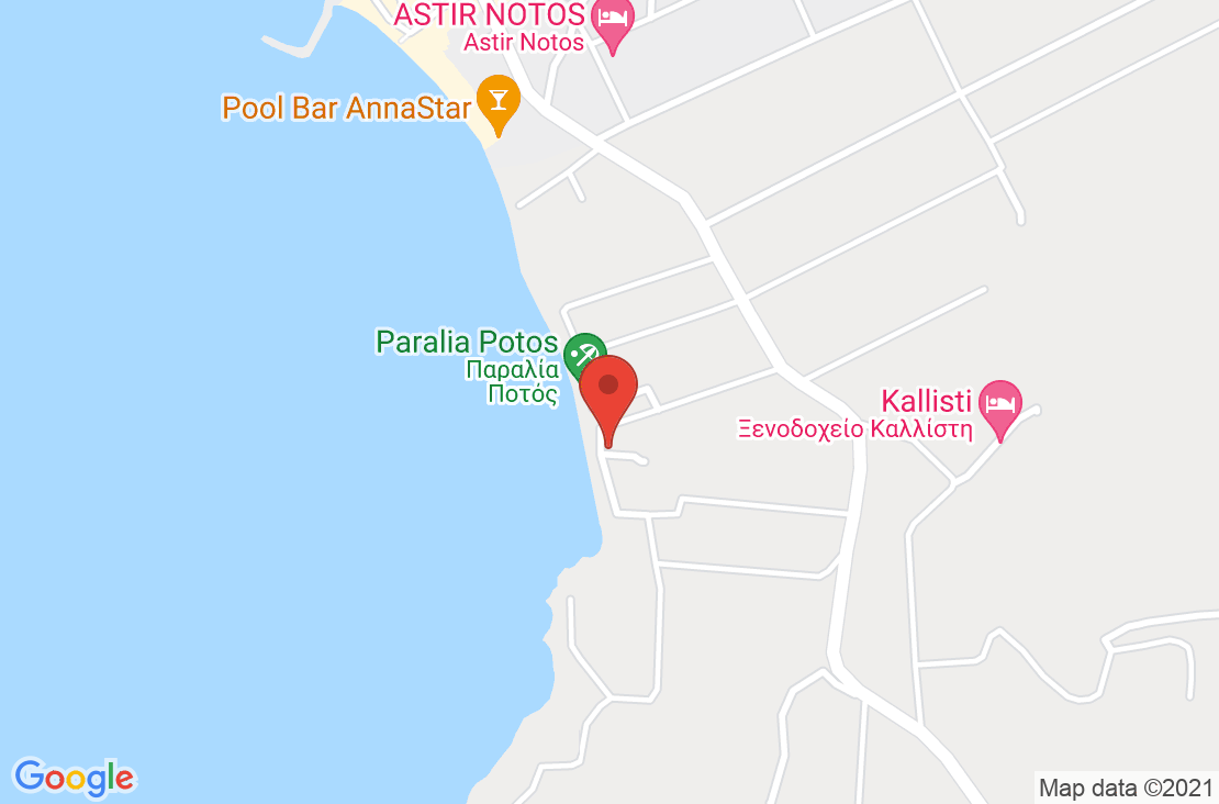Разположение на Atrium Hotel - Thassos на картата