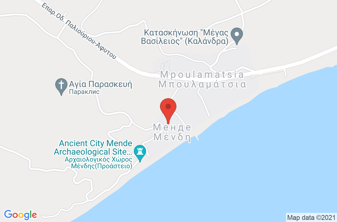 Разположение на Mendi Hotel на картата