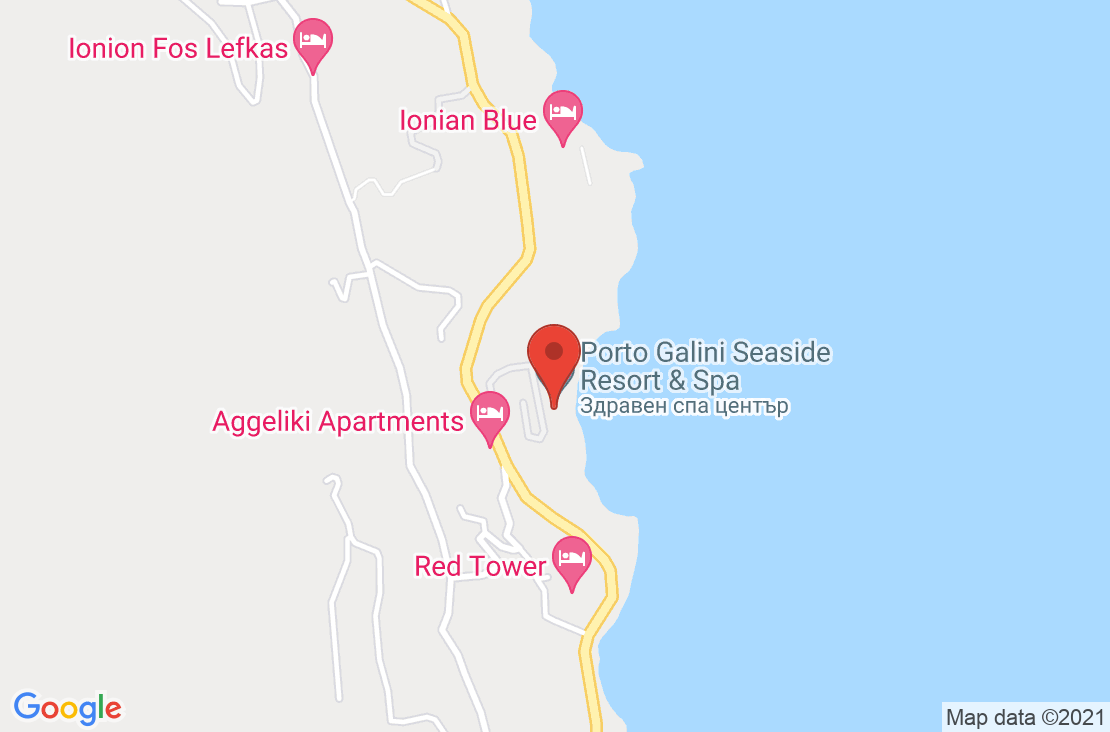 Разположение на Porto Galini на картата