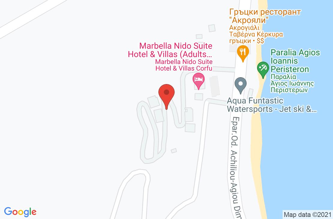 Разположение на Marbella Nido Hotel на картата