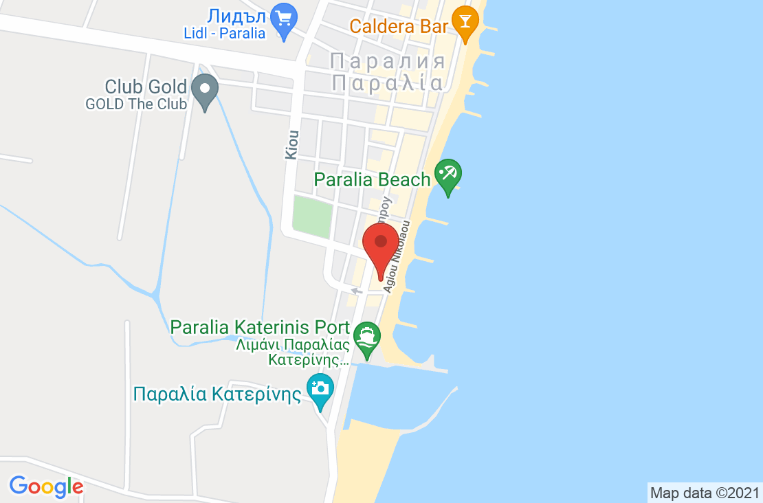 Разположение на Panorama Hotel - Pieria на картата