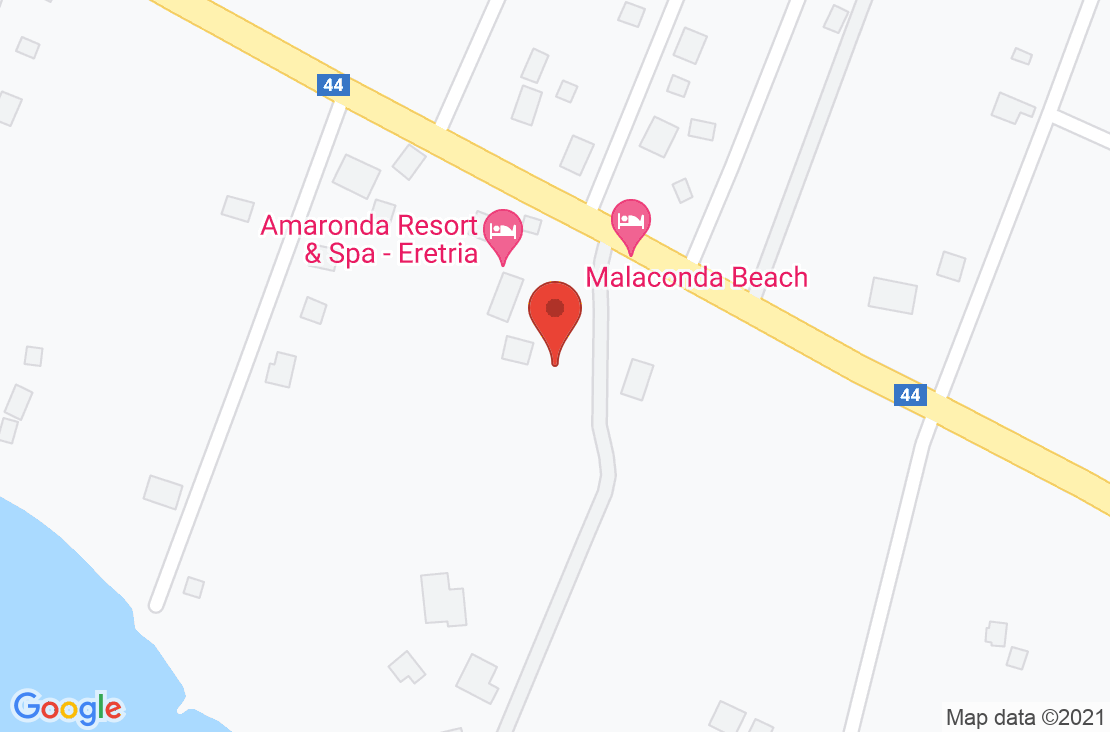 Разположение на Amaronda Resort & Spa на картата