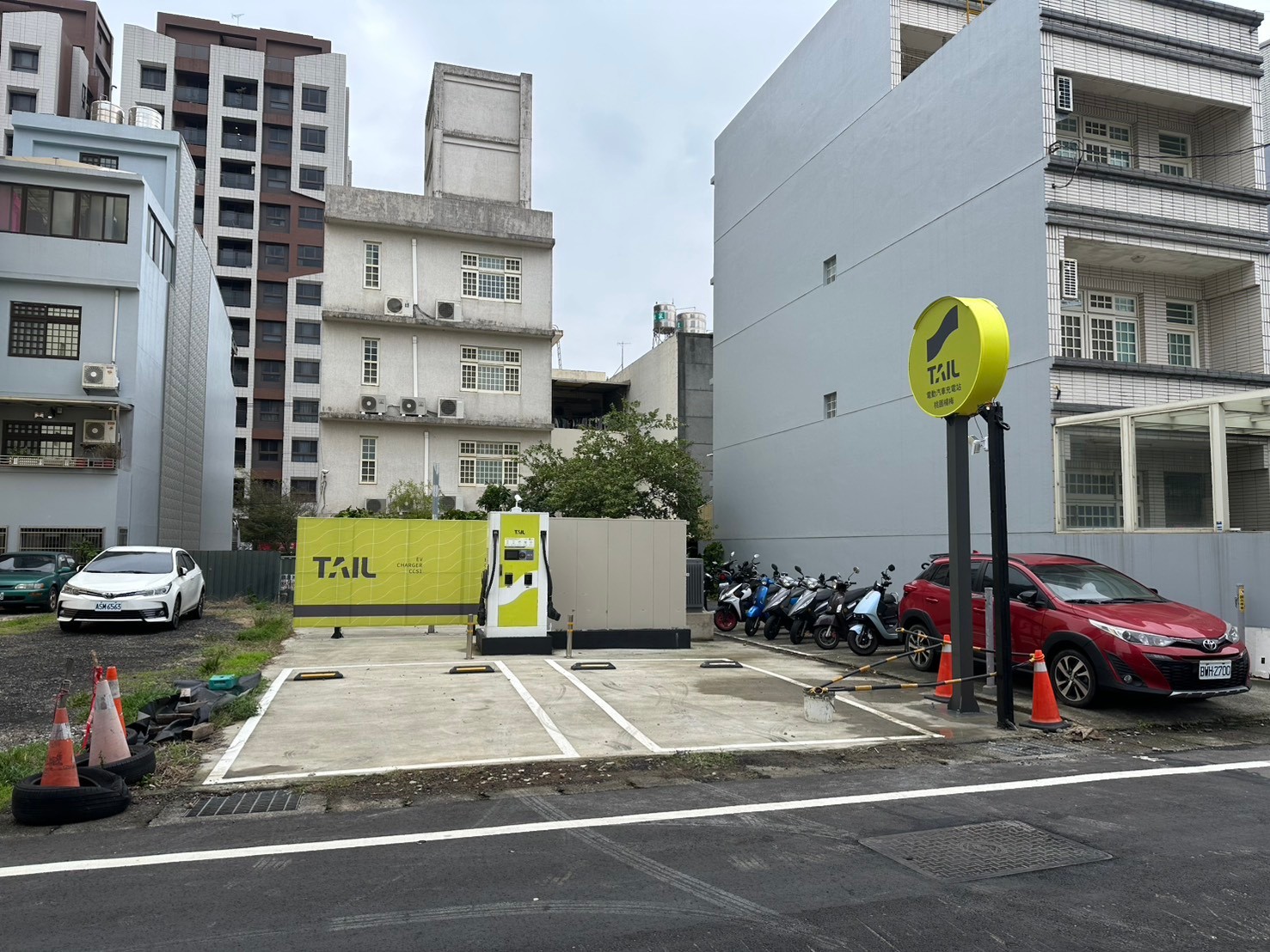 楊梅火車站快充站