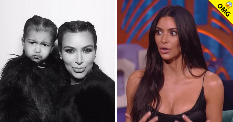 Acusan de ‘mala madre’ a Kim Kardashian por maquillar a su hija