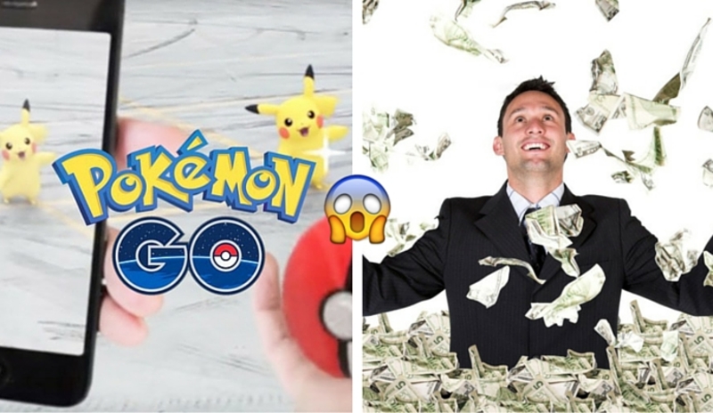 OMG! ¿Ahora Pokémon GO te puede hacer millonario?