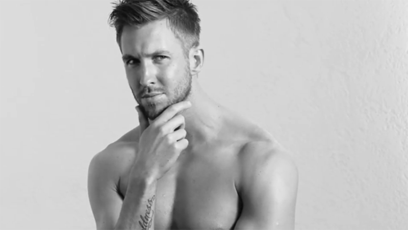 ¡Calvin Harris en ropa interior!