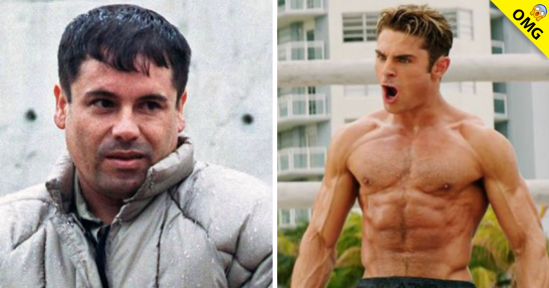 Surge en la web un joven que es igual a el Chapo y a Zac Efron