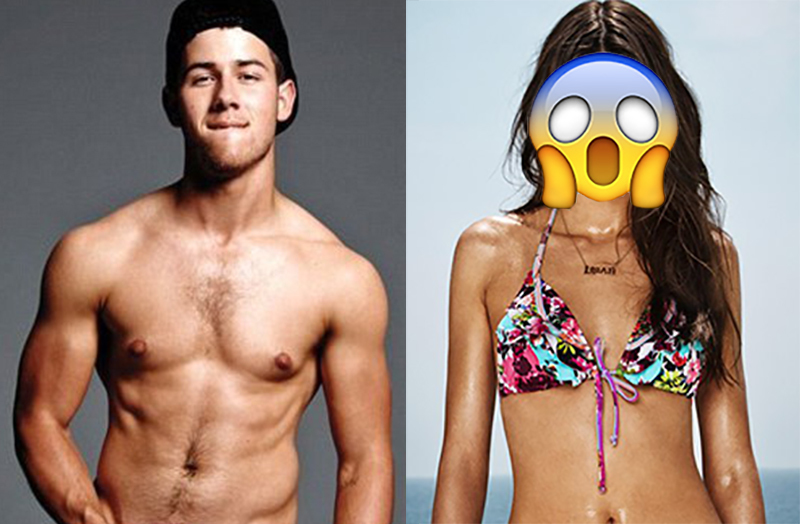 Nick Jonas sale con una nueva súper modelo