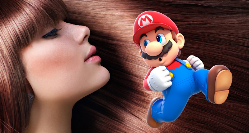 ¿Qué tienen en común Mario Bros y tu pelo?