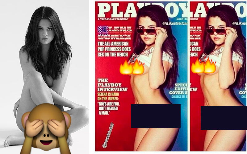 Selena Gomez sale en Playboy - Exa FM.