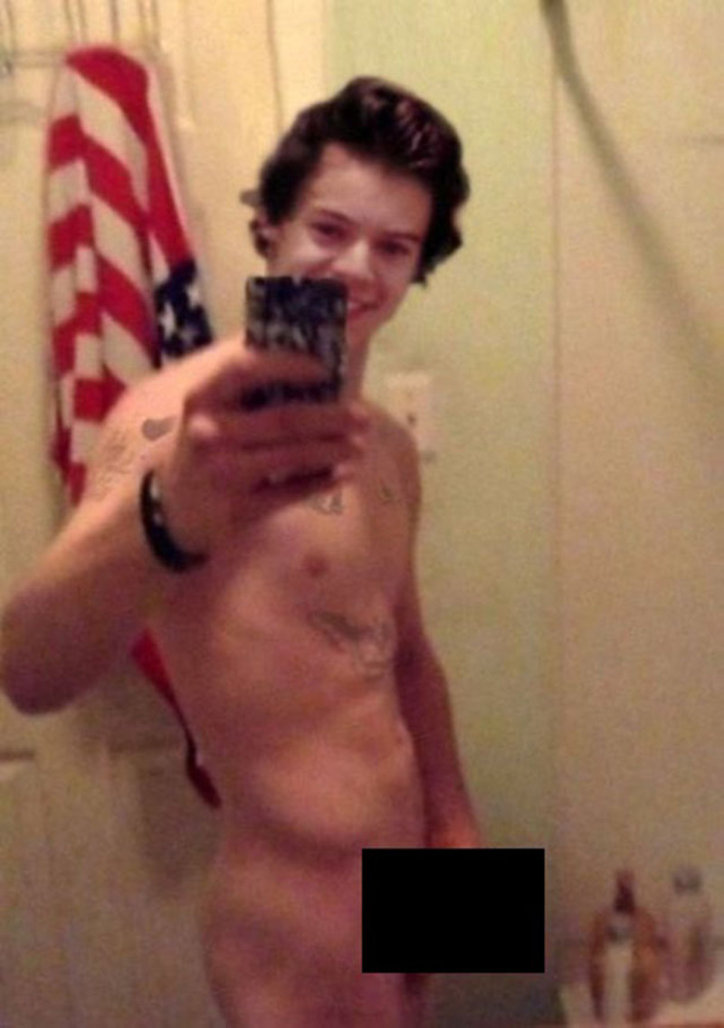 Harry Styles al desnudo! 