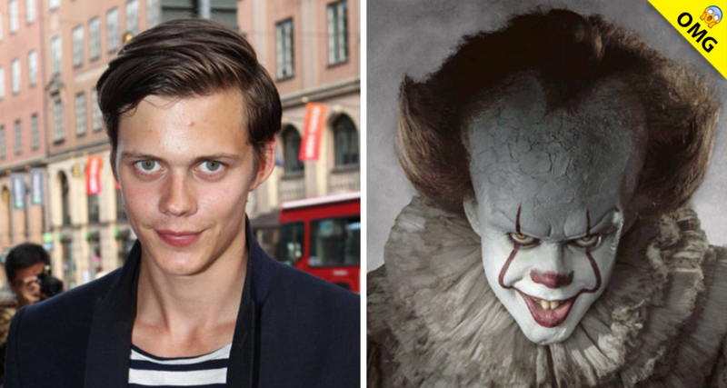 Revelan terroríficas imágenes de Bill Skarsgard como IT