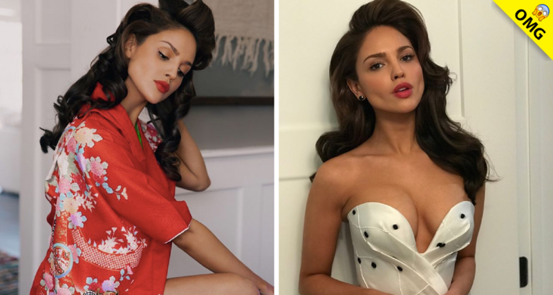 Eiza González le copia look a Angelina Jolie… Otra vez