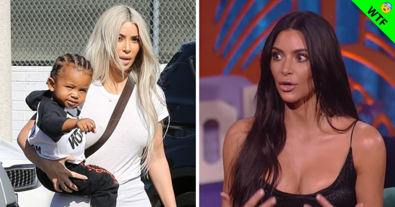 Kim Kardashian blanquea a su hijo y las redes la atacan