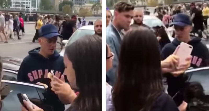 +VIDEO ¡Justin Bieber se peleó con una fan!