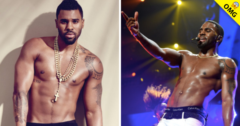 Jason Derulo enseña enorme pack por error y la web enloquece