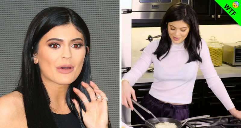 Kylie Jenner le da clases de COCINA a sus seguidores