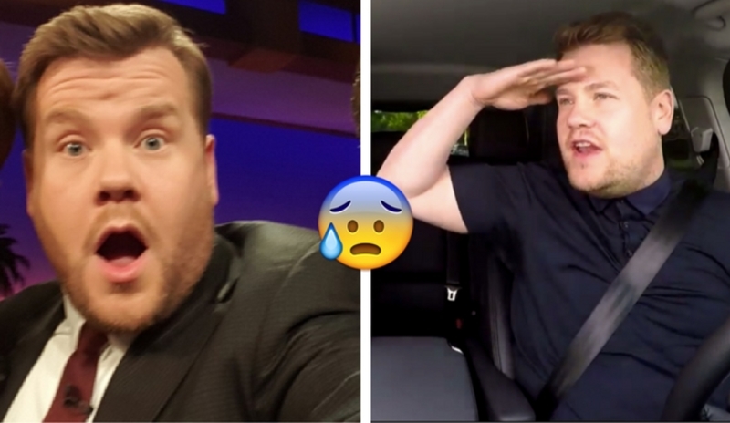 ¡Que malos! Secuestran a James Corden