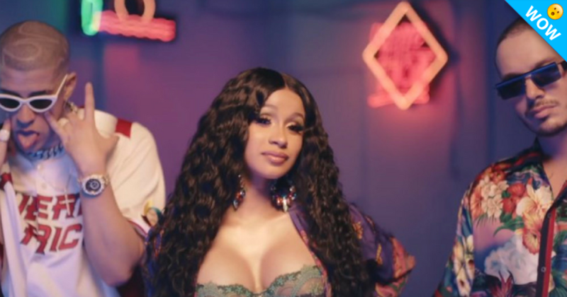 Cardi B, consigue nuevo récord con Bad Bunny y J Balvin