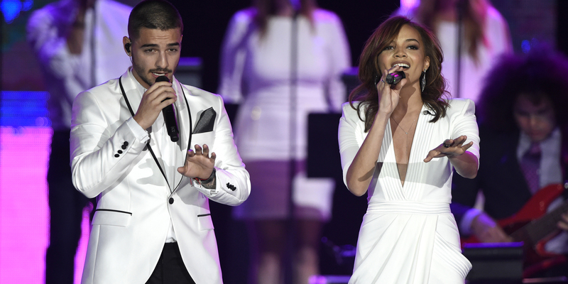 Leslie Grace canta JESUSCRISTO con Maluma