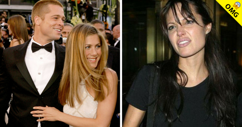 Captan a Brad Pitt y Jennifer Aniston en pleno cachondeo