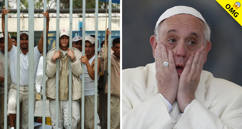 Reos se fugan en almuerzo con el Papa