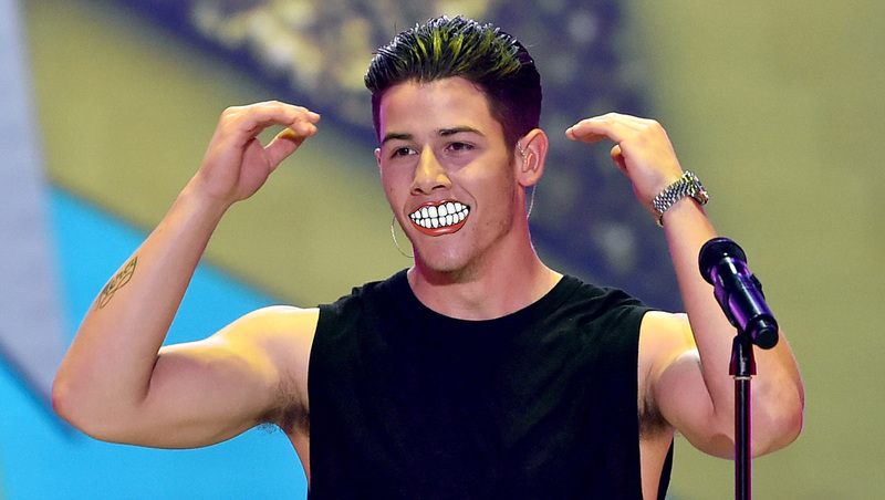 La rareza en la dentadura de Nick Jonas