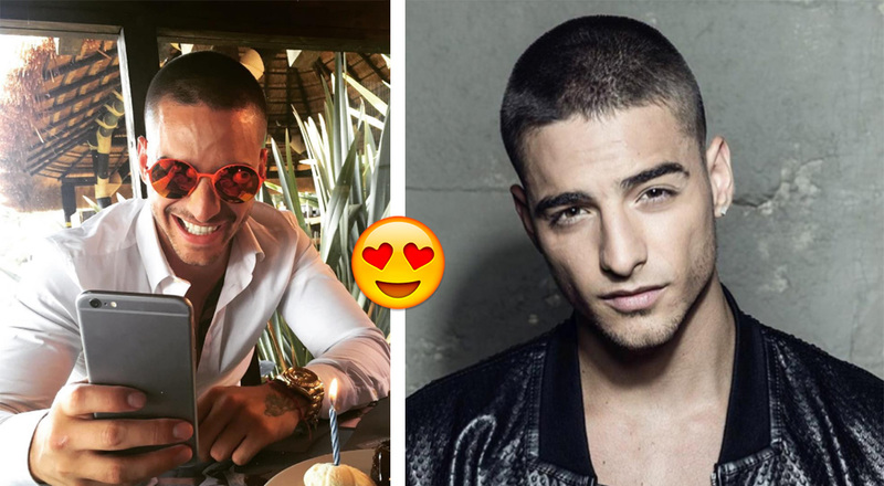 Enamórate con la selfie más hot y adorable que ha subido Maluma