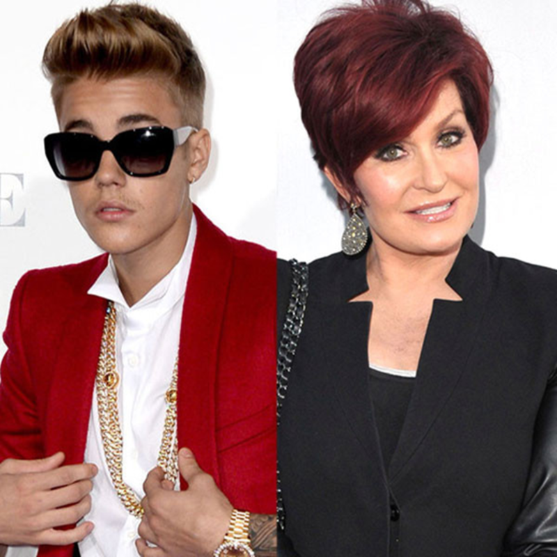 Sharon Osbourne le daría “una bofetada” a Justin Bieber