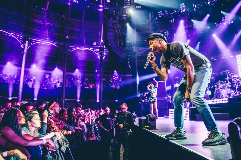 Pharrell Williams dejó TODO en Apple Music Festival