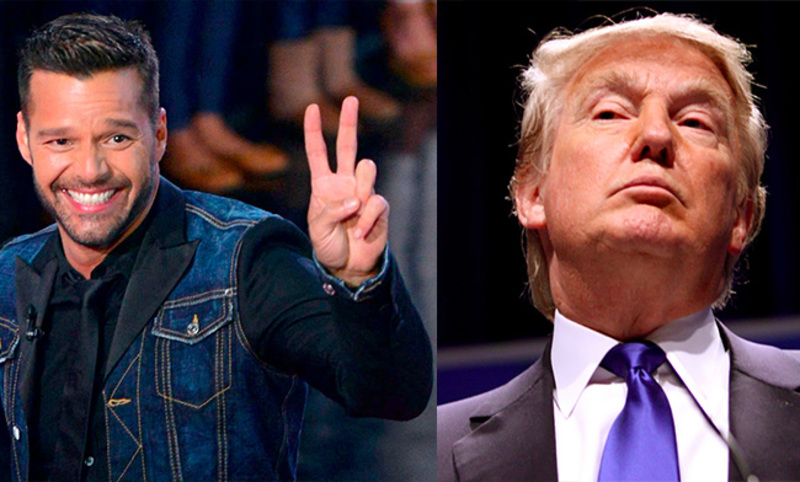 Ricky Martin declara la guerra a Donald Trump