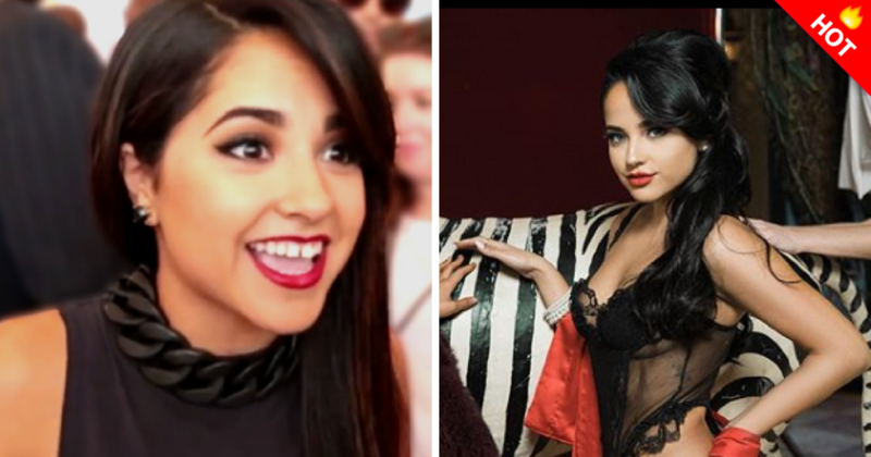 Becky G levanta los ánimos de sus seguidores con diminuto bikini