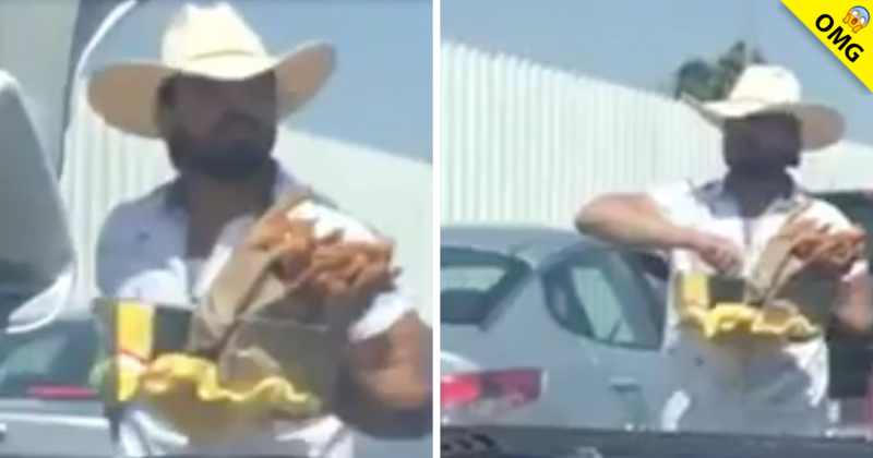 El sexy vendedor de churros en la frontera de México y USA