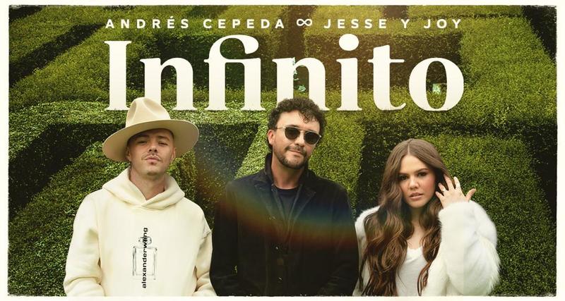 Andrés Cepeda presenta ‘Infinito’ junto a Jesse & Joy