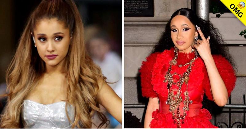 Ariana Grande ataca a Cardi B por culpa de su ex