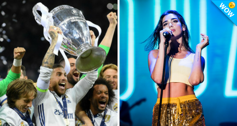 ¿QUÉ? ¿Dua Lipa estará en la final de la Champions?