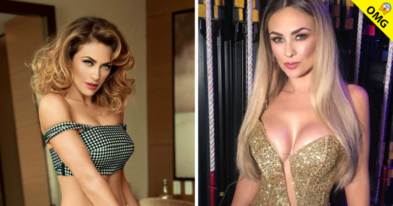 Aracely Arámbula enseña de más mientras le inyectan