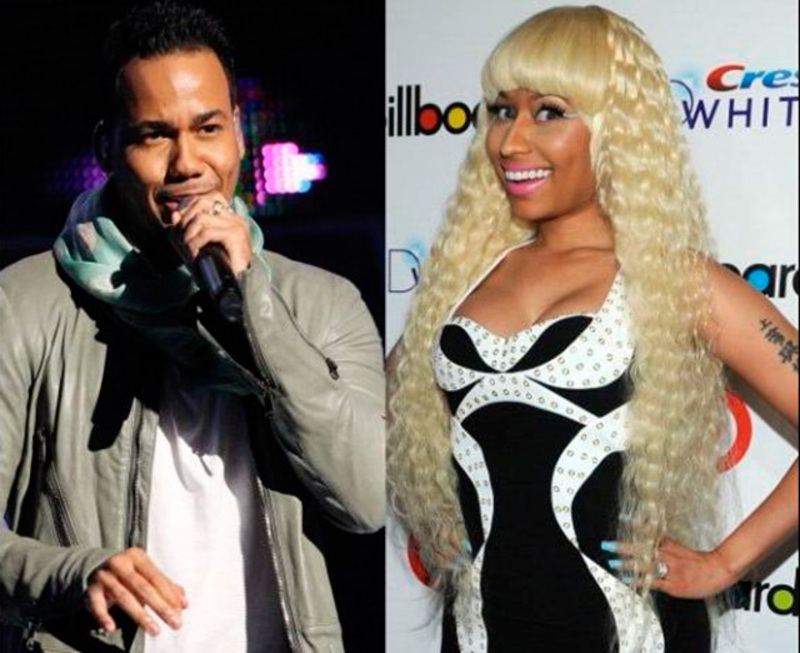 Nicki Minaj y Romeo Santos juntos para una nueva canción.