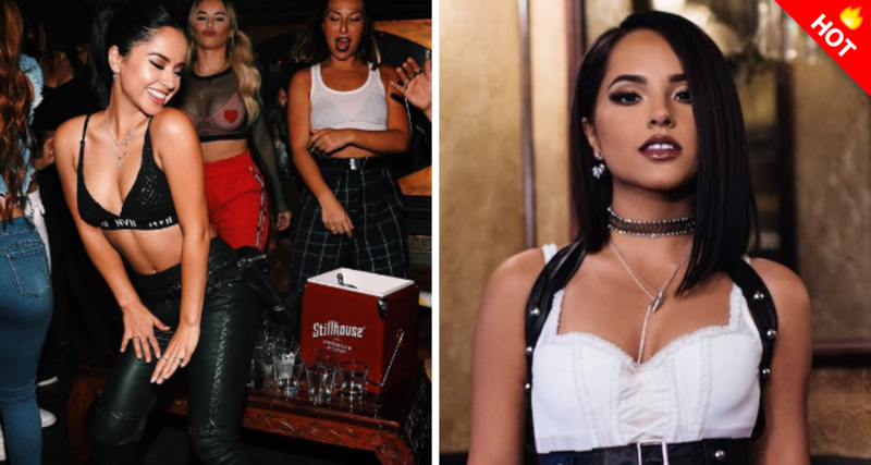 Becky G muestra su sensual disfraz de Halloween