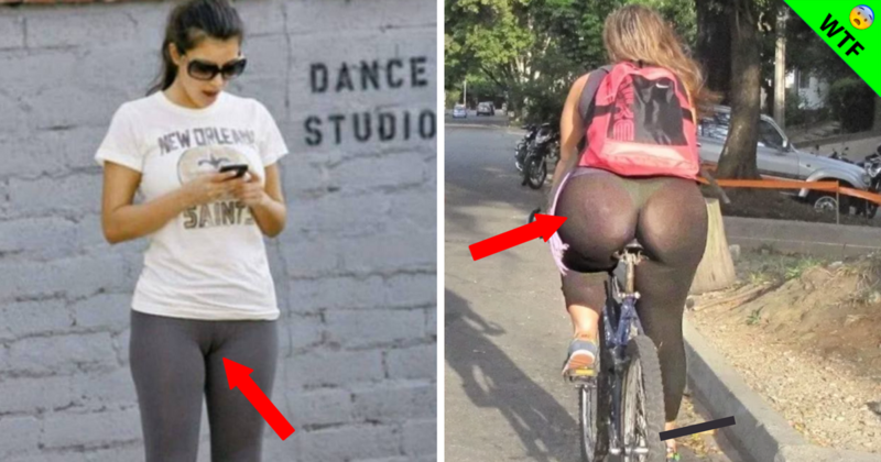 Mujeres que convirtieron los leggings en algo ESPANTOSO