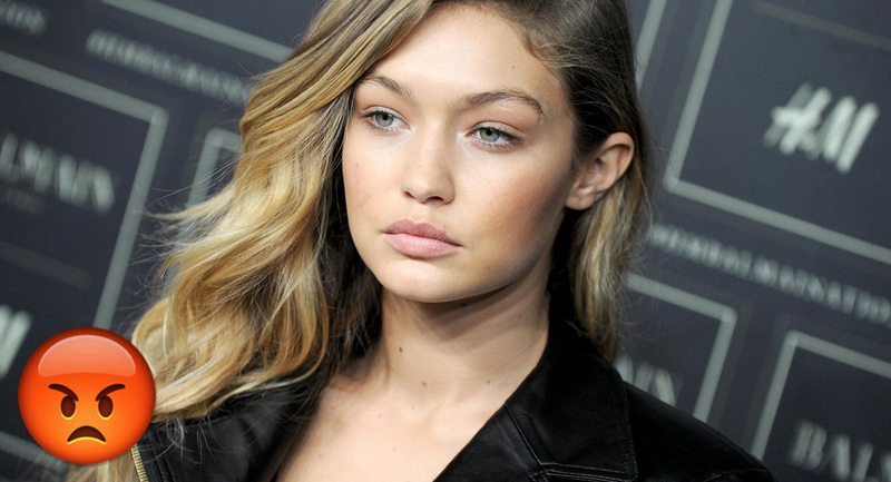 ¡Gigi Hadid explota en contra de una publicación ilegal!