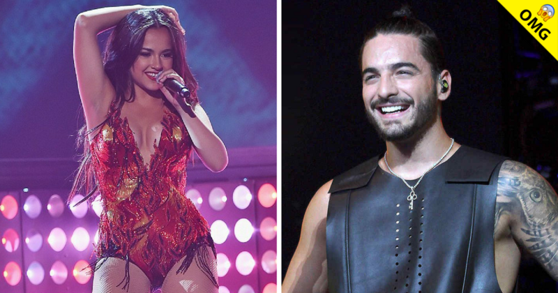 Becky G le perrea sensualmente a Maluma durante concierto