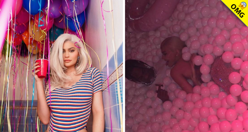 Kylie celebra su cumpleaños con una extravagante fiesta