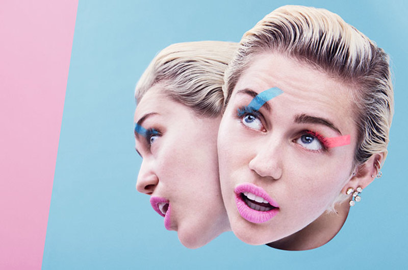 Miley Cyrus sin NADA de ropa en revista