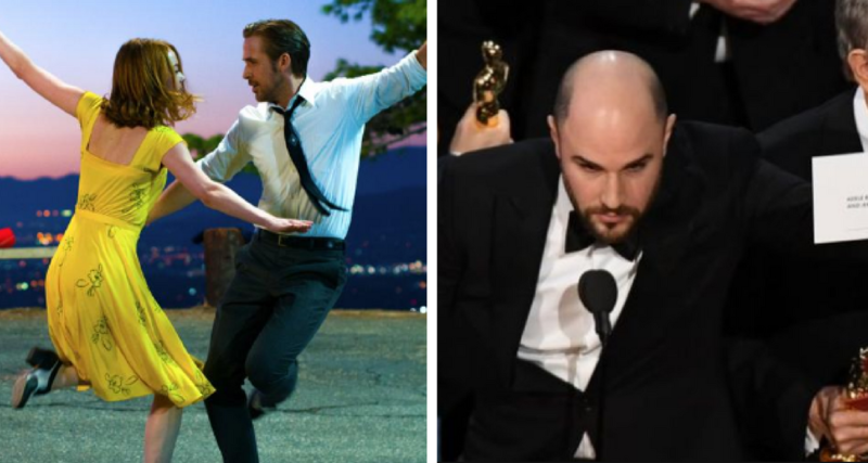 Así reaccionaron los actores de ‘La La Land’ al conocer el error