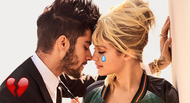 ¿Quéee? ¿Acaso Zayn Malik y Gigi Hadid acaban de cortar?