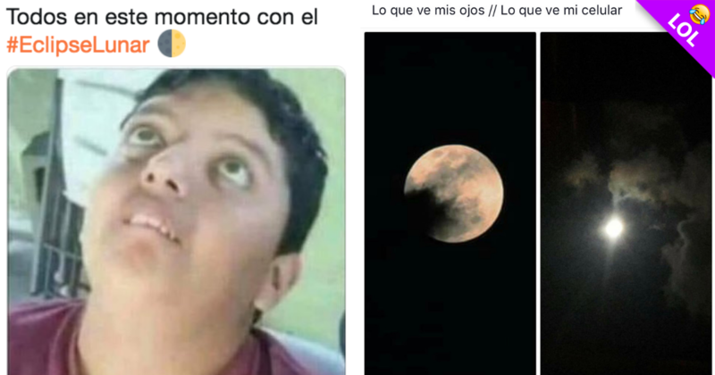 ¡Checa los mejores memes que dejó el Eclipse de Luna!