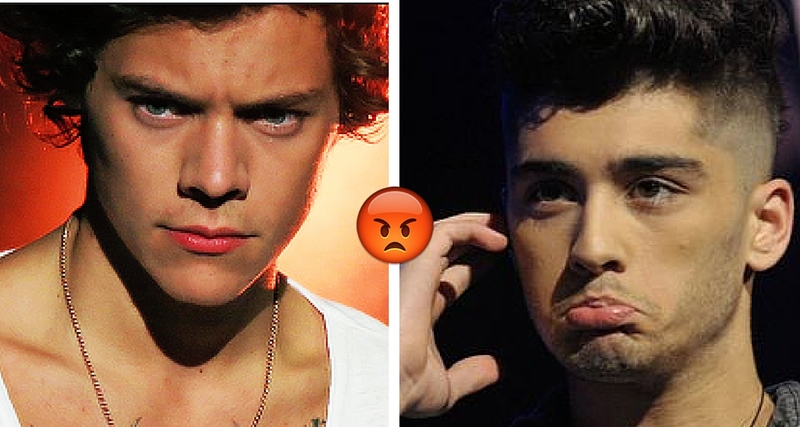 OMG! Harry se rebela contra Zayn ¡Dio fuertes declaraciones!