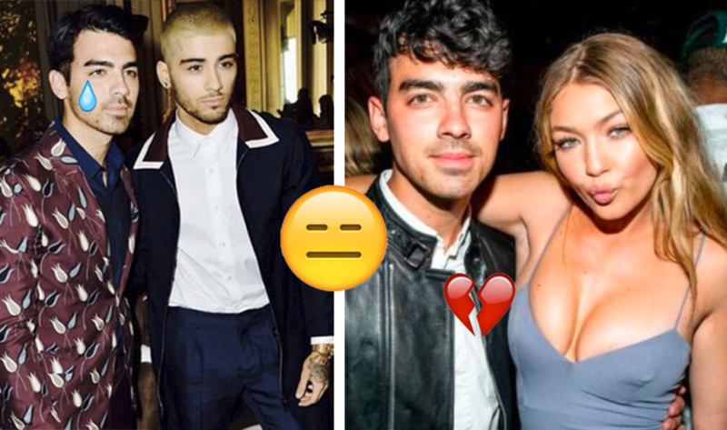 Joe Jonas con el corazón roto y los haters atacan a Gigi Hadid